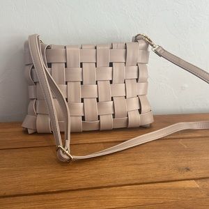 Anthropologie Lindy Woven Clutch bag